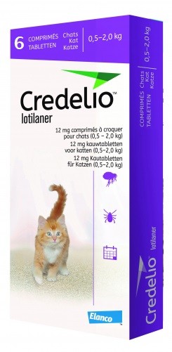 Credelio Gatos 6 Comprimidos Antiparasitarios Gatos