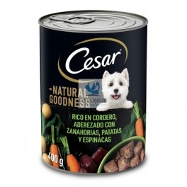 CESAR NATURAL GODNESS CORDERO LATAS 6 X 400 g Pienso para perros