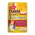 DASHI CAT SILKY BROTH POLLO-ATUN-SALMON 40 g (Caja 12 u) Comida para gatos