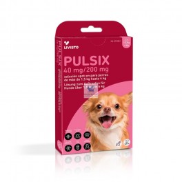 PULSIX SPOT-ON PERROS 1,5-4 KG 4 Pipetas Antiparasitario externo para perros