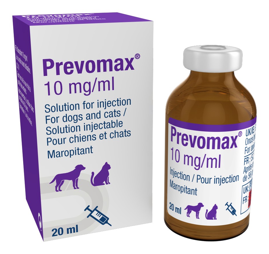 Prevomax Ml Antimareo Antiemetico Inyectable Para Perros Y Gatos