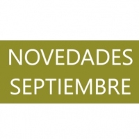 NOVEDADES SEPTIEMBRE 